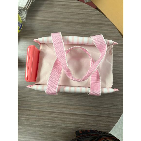 Vintage Garfield Baby Pink Diaper Bag Set w/ Accessories – Rare PAWS Bundle - Picture 3 of 4